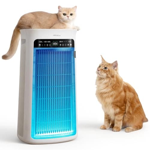 Air Purifier Large Room,True H13 HEPA Air Purifiers for Home & Bedroom, Covers Up to 4000 Sq. Whole House Air Purifier, PM2.5 TEMP HD Sensor, Large Screen Display, 22dB Quiet for Pets Families - Image 1