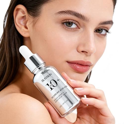 10% Azelaic Acid Serum Redness Soothing Face Serum with Niacinamide & Centella Asiatica Hydrating Acne Treatment for Sensitive Skin Azelaic Acid Formula Centella Asiatica CICA Facial Serum Skin Care - Thumbnail 6