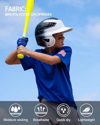 RIKUAOU Youth Boys Compression Shorts with Side Pockets, Kids Athletic Base Layers Running Underwear for Baseball Football - Thumbnail 5