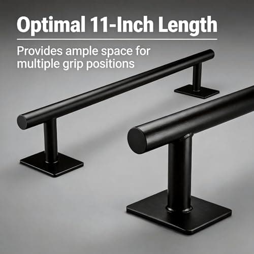 Professional Fingerboard Flat Rail Premium Solid Steel Construction Deck Ramp Skateboard Obstacle Powder Coated Finish Non-Slip Foam Feet Used with Fingerboard Decks Mini Skatepark Accessory Black - Thumbnail 4