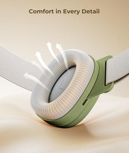 Eggiehug Baby Ear Protection Earmuffs, 25dB Headphones, Green - Thumbnail 6
