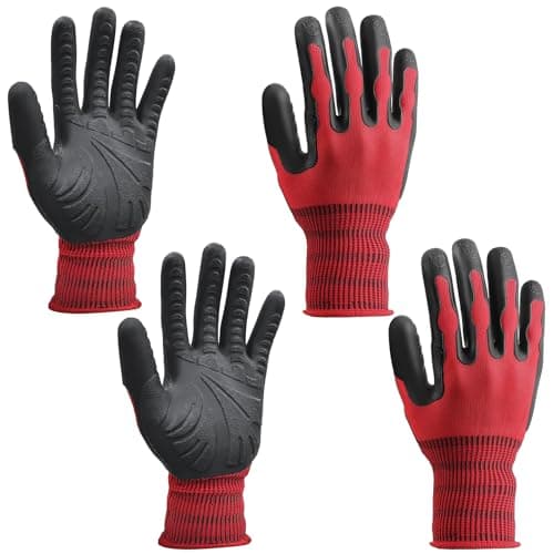 Aegend Gardening Gloves-Enhanced Non-Slip Grip Pattern,Thickened Recyclable TPE Coating-Breathable,Thorn-Resistant Work Glove - Image 1