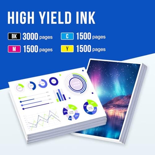 Starink LC406 406XL Ink Cartridges Replacement for Brother 406 Ink Cartridge 406XL Work with Brother MFC-J4335DW MFC-J5855DW MFC-J6555DW MFC-J4535DW MFC-J6955DW MFC-J4345DW MFC-J5955DW (4 Pack) - Thumbnail 3