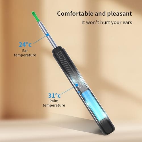 Ear Wax Removal Tool Camera — 1080P HD Ear Cleaner with Light, Earwax Removal Kit for Ear Cleaning, Safe Ear Camera for Adults Kids Pets Ear Camera for iOS & Android - Thumbnail 5