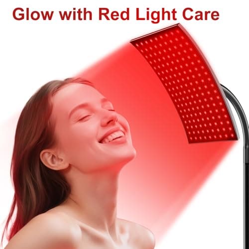 Red Light Therapy for Body Face, Infrared Light Therapy Lamp with Adjustable Stand, 660nm and 850nm Near Infrared LED Lights Panel, Red Infrared Lamp for Full Body, Gift for Men Women - Thumbnail 4