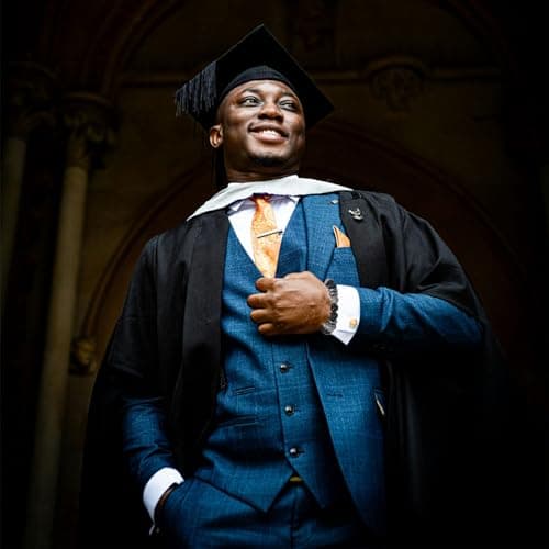 Class of 2026 Graduation Gifts,Beaded Bracelets for Men,Cool Graduation Bracelets for College/High School/Middle School/Masters Degree/8th Grade/5th Grade (labradorite+hematite+agate+lava stone) - Thumbnail 3