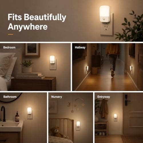 Specmsky Night Lights Plug into Wall, 2 Pack - Thumbnail 5