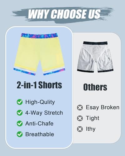westwolf Kid Swim Trunks Size 5 6 Purple Blue Lobster Little Boys Board Shorts 5T 6T Bathing Suit Boys with Compress Liner Blue Lobster Stretch Swimming Trunks Daily Holiday Swim Shorts - Thumbnail 4