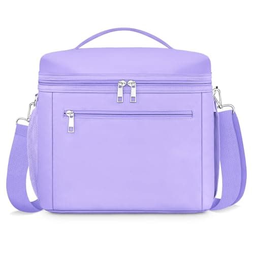 DALINDA Insulated Lunch Bag Lunch Box for Women Men,Leak-Proof Cooler Bag Lunchbox Lightweight for Work Picnic,Beach,Camping,Travel - Image 1
