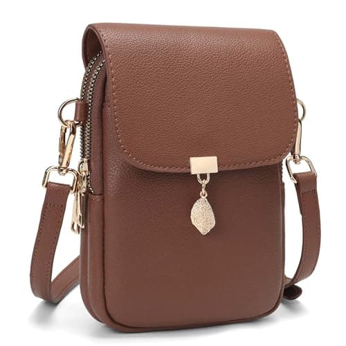 Kiss Sea Small Crossbody Purse for Women Multi Pocket Cell Phone Cross body Bag with Adjustable Shoulder straps - Image 1