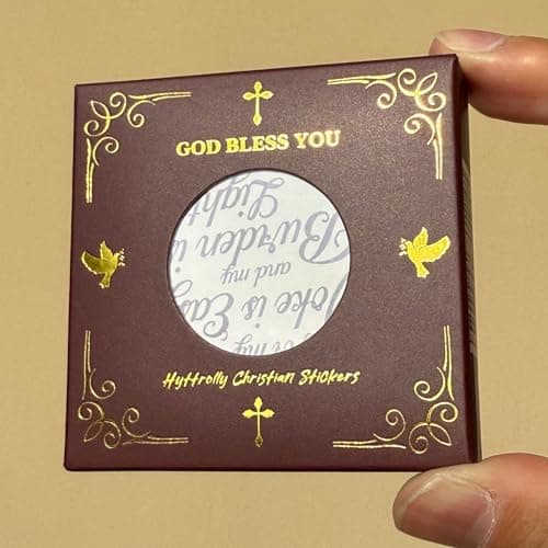 50Pcs Bible Verse Stickers for Water Bottles, Christian Sticker, Waterproof, Fade-Resistant, Faith Stickers for Women, Journaling, Kids,Men - Thumbnail 2