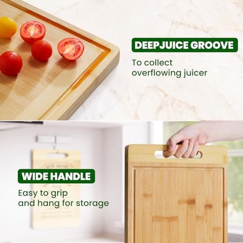 Kikcoin Retirement Gifts for Women 2026 - Bamboo Cutting Boards Leaving Gifts for Colleagues, Coworker, Friend, Teacher, Parents, Family, Retirement Party Decoration, Recipe for Great Retirement - Thumbnail 6