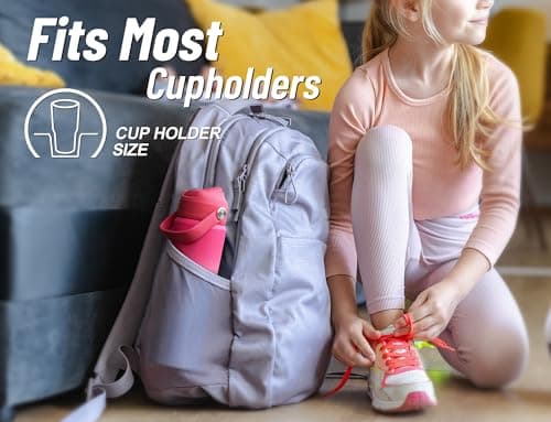 DLOCCOLD Insulated Water Bottle with Leak Proof Straw Lid - Thumbnail 3