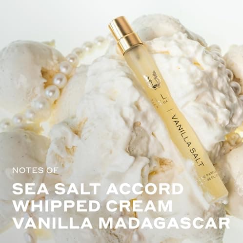 Ellis Brooklyn VANILLA SALT Eau de Parfum Travel Spray 0.33oz / 10ml - Gourmand Vanilla Perfume with Sea Salt, Luminous Musk, and Jasmine- Clean, Vegan, Cruelty-Free, Long Lasting Perfumes for Women - Thumbnail 3