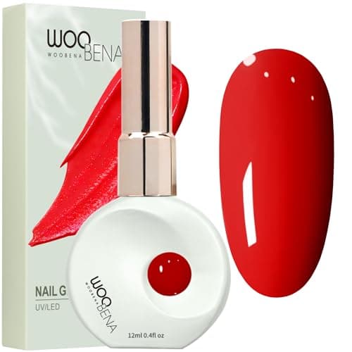 Woobena 12ml Nail Gel, Gel Polish UV Nail Gel Kit with Long Lasting, Salon-Quality Gel Polish Colors for DIY Nail Art at Home HEMA/TPO Free (HC007) - Image 1