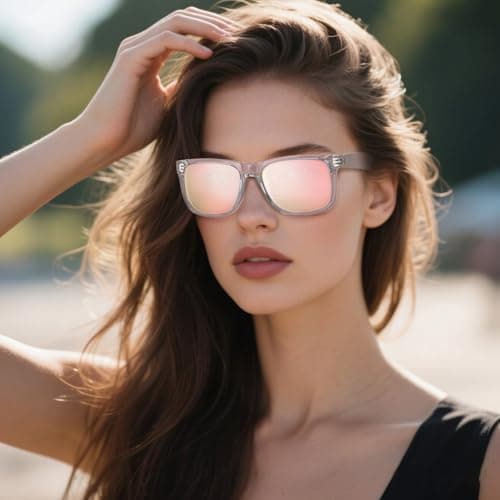 CIFOYA Polarized Sunglasses for Women Men Trendy Classic Retro Designer Style Fashion UV400 Protection - Thumbnail 2