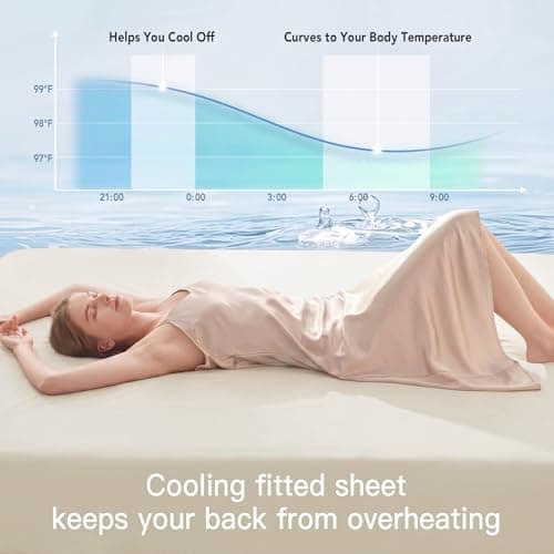 Quataly Cooling Comforter Set Queen- Beige Reversible Cooling Comforter Set with Sheets - Soft Breath Comforter 4pcs Set (Comforter+Fitted Sheets+2Pillowcases) - Thumbnail 5
