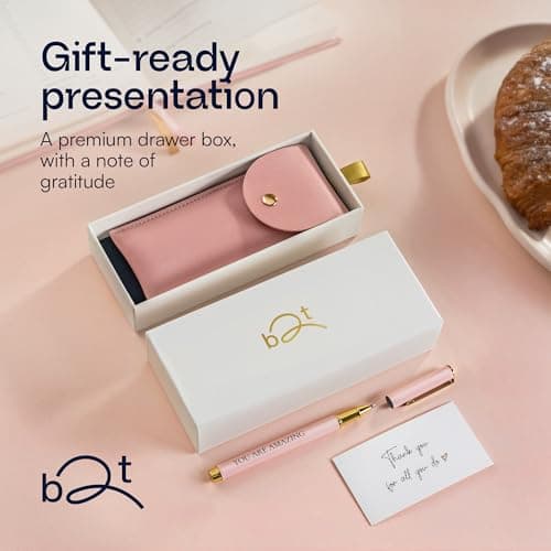 Appreciation Quotes Pen Set - Stocking Stuffer White Elephant Pens with Thank You Quotes, Gift Ready Case - Perfect for Mom, Sister, Christmas, Holiday Party, Coworker, Teacher, Employee Gratitude Day - Thumbnail 3