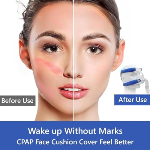 4-Pack CPAP Strap Covers - Breathable CPAP Pads for Most CPAP Headgear Straps Can Reduce the Tracks on the Face by CPAP Strap Cushions Pads Made of Soft Fabric - Thumbnail 6