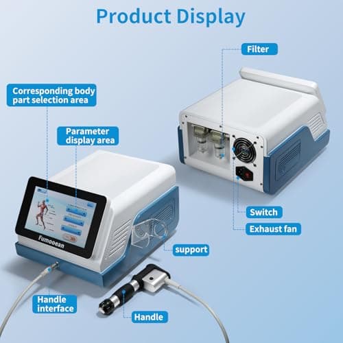 2026 Fumooean New Upgraded Shockwave Therapy Machine，Extracorporeal ESWT Shock Wave Therapy Machine for Joint Muscle Pain Relief - Thumbnail 3