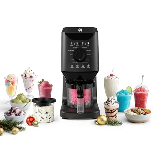 Oylus 12-in-1 Ice-Cream Maker Machine - 11 Preset Programs & Self-Cleaning, Healthy Frozen Yogurt Maker for Gelato, Slushies, Sorbet, Mix-ins & More, Includes (2) Pint Containers for Home & Party - Image 1