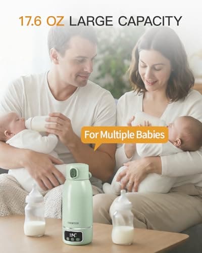 Portable Bottle Warmer– 120 W Fastest Heating, 17400 mAh Long Battery Life - Thumbnail 6