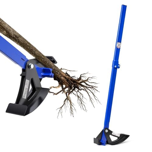 Pvirbravoo Sapling Puller Tool - Heavy Duty Tree Root Puller for ¼ to 1-3/8" Woody Stems | Fully Uproots Trees & Shrubs | Ergonomic Garden Tool for Landscaping, Farming, Forestry - Image 1