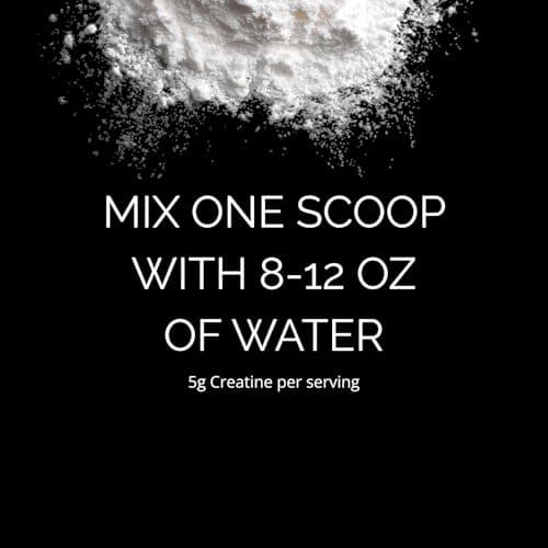 Whippy Brands Creatine Powder | 5g Creatine Monohydrate per Serving | Muscle Strength & Recovery | 30 Servings (Unflavored) - Thumbnail 4