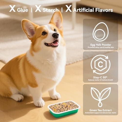 APL Freeze-Dried Dog Food, 0.7oz x 6 Pack | 77% Fresh Meat, 70% Chicken, 55% Crude Protein, Pumpkin & Superfood Recipe | Supports Dental Health, Skin & Coat | Ready-to-Serve - Thumbnail 3