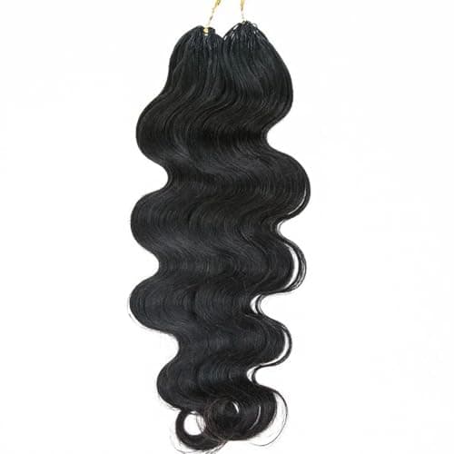 YWIGS Pre-Separated Human Crochet Hair for Miracle Knots 50 Strands 14" NC - Thumbnail 2