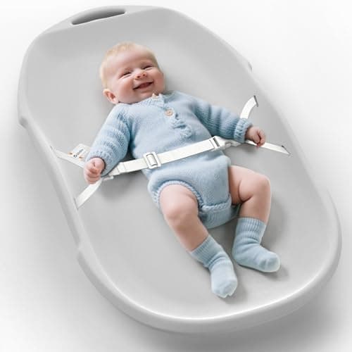 Widitn Baby Changing Pad, Soft & Wipe-Clean Changing Pad with Strap, EVA Waterproof Changing Table Pads for Dresser Top, Non-Slip Bottom, Lightweight, 30”×16”