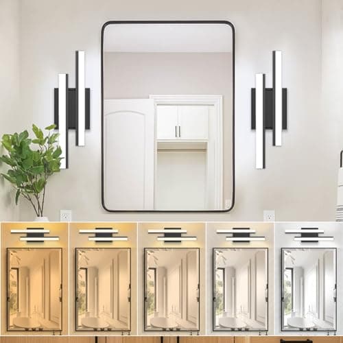 NOVELUX Bathroom Vanity Light 18 inch-Bathroom Light Fixtures,2700K/3000K/3500K/4000K/5000K/5cct Optional Vanity Lights for Bathroom,18W/ETL Certificated/2 Pack - Image 1