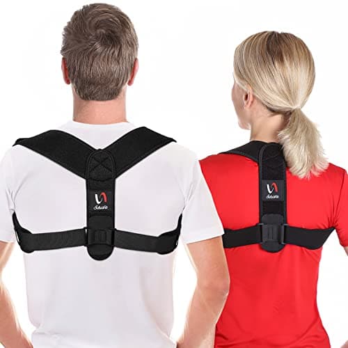 Schiara Posture Corrector for Men and Women, Comfortable Upper and Back Brace, Adjustable Back Support for Back, Shoulder and Neck - Image 1