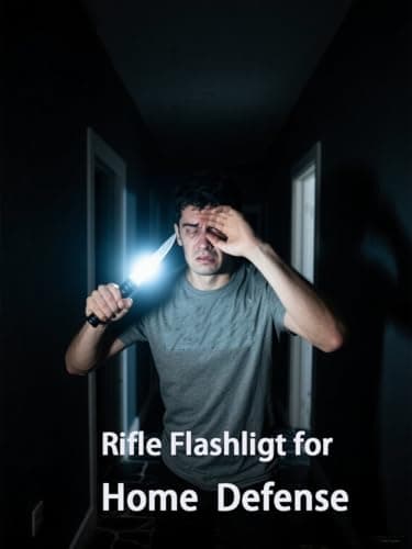 EZshoot 2500 Lumens Rifle Laser Light Combo Compatible with M-Rail, Rechargeable Ar Light Laser Combo with Magnetic Remote Switch, Rifle Flashlight with Strobe Mode for Home Defense, Hunting - Thumbnail 3