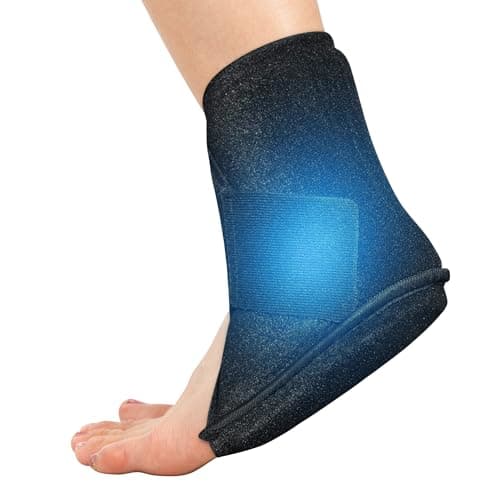 Koonie Ankle Ice Pack Wrap for Swelling, Plantar Fasciitis, Planters Facetious Relief, Reusable Ankle Brace Ice Pack, Cold Therapy Sock Compression for Achilles Tendonitis, Sore Feet, Foot & Heel - Image 1