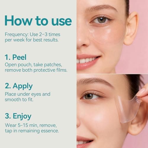 Shield Energy Soothing Under Eye Patches (28 Pairs), Vitamin B3, B5 & Ectoin Hydrogel Eye Mask for All Skin Types, including Sensitive Skin & Redness - Fragrance-Free, Barrier Repair, Deep Hydration - Thumbnail 6