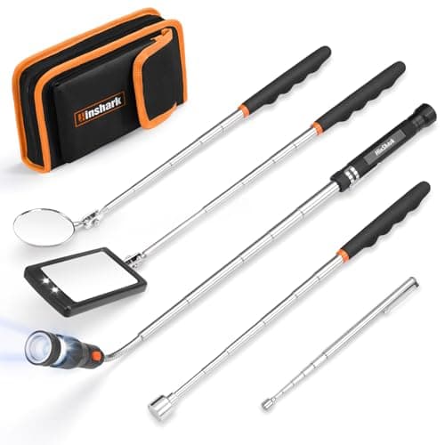 Fathers Day Gift for Husband Dad, Gifts for Men Extendable Telescoping Magnetic Pickup Tools Set, Anniversary Birthday Gift for Men Husband Him, Fathers Day Gift from Daughter Wife, Cool Gadgets Tools - Image 1