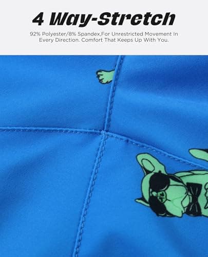 CoozySphere 7 Inch Swim Trunks Swimsuits Board Shorts Compression Liner Quick Dry 2 in 1 Beach Swimwear for Men S - Thumbnail 6