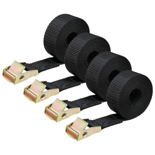 Strgenie Tie Down Straps Lashing Straps with Buckles 1" Cam Buckle Cinch Strap for Cargo,Kayak, Truck Transport - Image 1