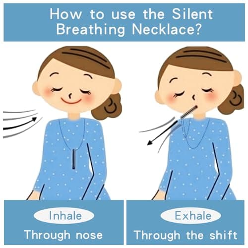 Fidget Necklace with Spinning Calm, Breathe, Relax Charms - Sensory Anxiety Relief & Deep Breathing Aid Stainless Steel Necklaces for Women Men (Rose Gold) - Thumbnail 6