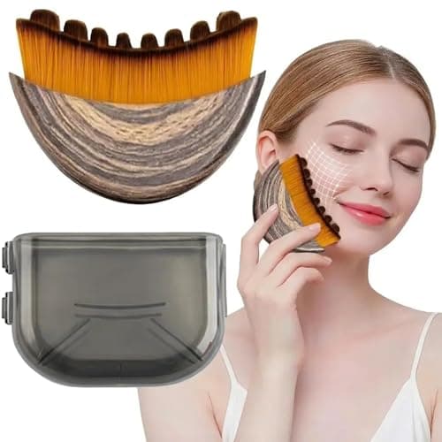 Lymphatic Contour Face Brush, Double Chin Reducer for Jawline Sculpting - Image 1
