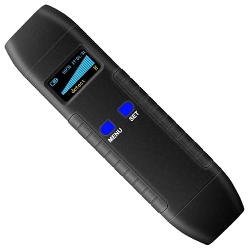 CHIRSMIP Hidden Camera Detector, Compact Camera Finder, RF Bug Detector, Magnetic Tracker Finder, Portable Bug Sweeper for Listening Devices, Hotels, Vehicles, Offices, Fitting Rooms and Travel - Image 1