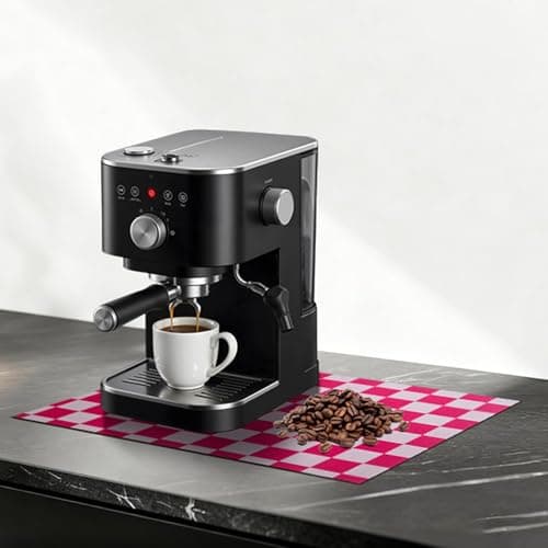 Checkered Dish Drying Mat for Kitchen Counter 24x16 Inch, Super Absorbent Microfiber Resistant Mat, Reusable Place Mats,Aesthetic Coffee Car Accessories,Office Desk Pad Protector,Kitchen Mat