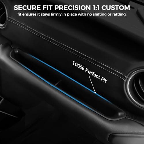 DIAMOOKY 4PCS Upgraded Center Console Organizer for Jeep Wrangler JL JLU 4xe 2018-2026 & Gladiator JT 2020-2024 2025 2026 Accessories Gear Shift Side Tray Hanging Armrest Storage Box (Not for JK/JKU) - Thumbnail 5
