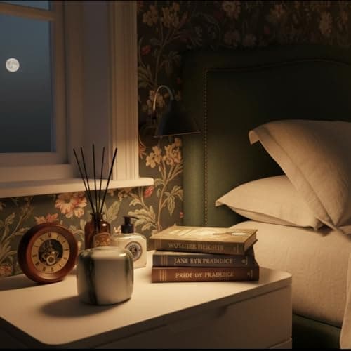 Marble Lamp Night Light Touch Bedside Table Lamp for Bedroom,Type-C Rechargeable Small Desk Bedside Small Lamps,Eye Caring Dimmable LED Ambient lamp (Calacatta Green) - Thumbnail 6