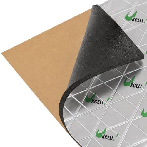 uxcell Car Exhaust Muffler Heat Sound Deadener Insulation Mat 118" x 40"
