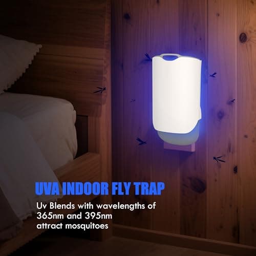 Solarush Indoor Flying Insect Light Trap, Fruit Fly Catcher - Thumbnail 4