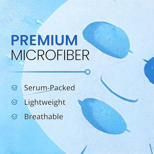 Ebanel 15 Pack Collagen Face Mask with Hyaluronic Acid, Vitamin C, Peptide, Aloe, Instant Brightening Hydrating Face Masks Skincare Korean Sheet Mask, Skin Firming, Lifting Anti Aging Facial Masks - Thumbnail 5