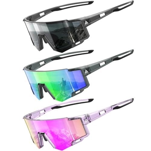 KALIYADI Kids-Sunglasses Sports Sunglasses-for-Kids: Youth Sun Glasses with UV400 for Running Cycling Age 6-14 - Image 1