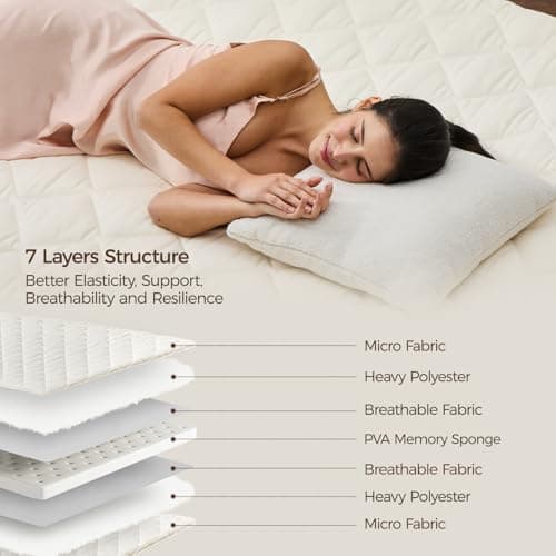 Miisong Japanese Floor Mattress with Washable Cover, Folding Futon Mattresss, Tatami Mat Sleeping Pad with Thicken Memory Foam, Roll Up Floor Lounger Bed for Kids Adults (Twin 80"×39"×2.6") - Thumbnail 3